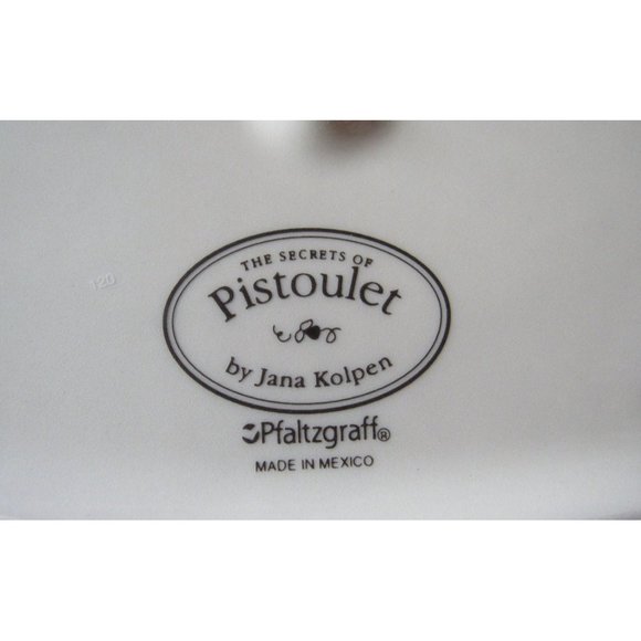 Vintage Pfaltzgraff, Ceramic Plate, Decorative Plate, Trivet, Pistoulet Design, - Picture 4 of 4